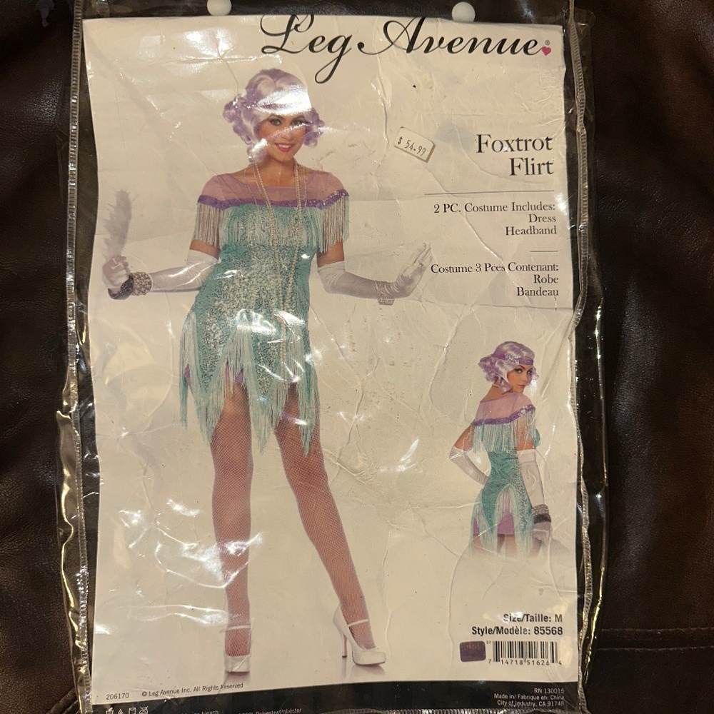 Foxtrot Elixir Costume with Blonde Wig
